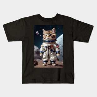 Star-Paws: The Final Frontier Kids T-Shirt